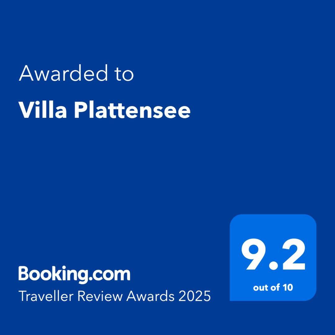Villa Plattensee 본보야크바세기 외부 사진